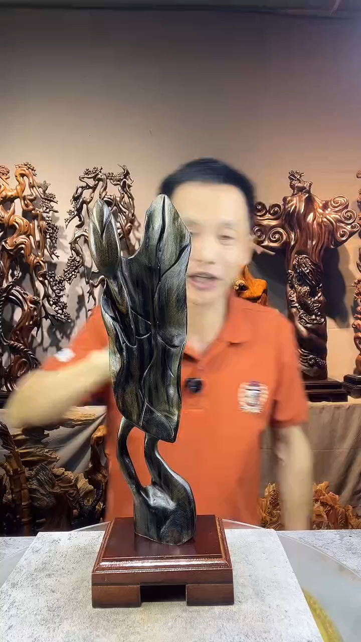 金丝楠爱**园小叶桢楠随行摆件5