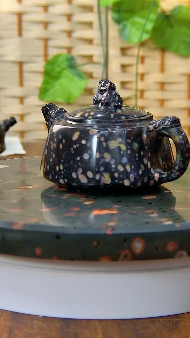 杨***士奢上奢梅花玉茶具