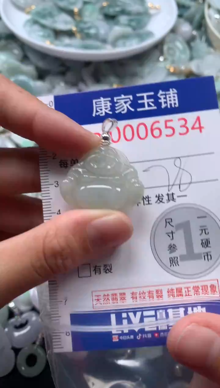 颈饰未镶嵌翡翠6534