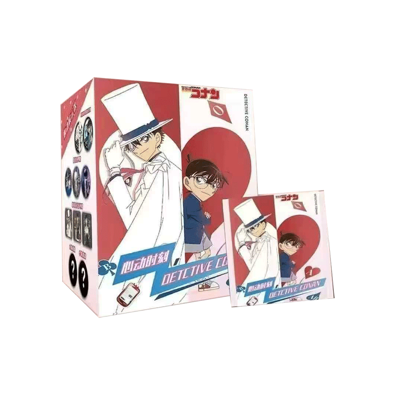 漫谷文创-名侦探柯南 心动时刻 吧唧徽章 收藏卡牌（代拆）