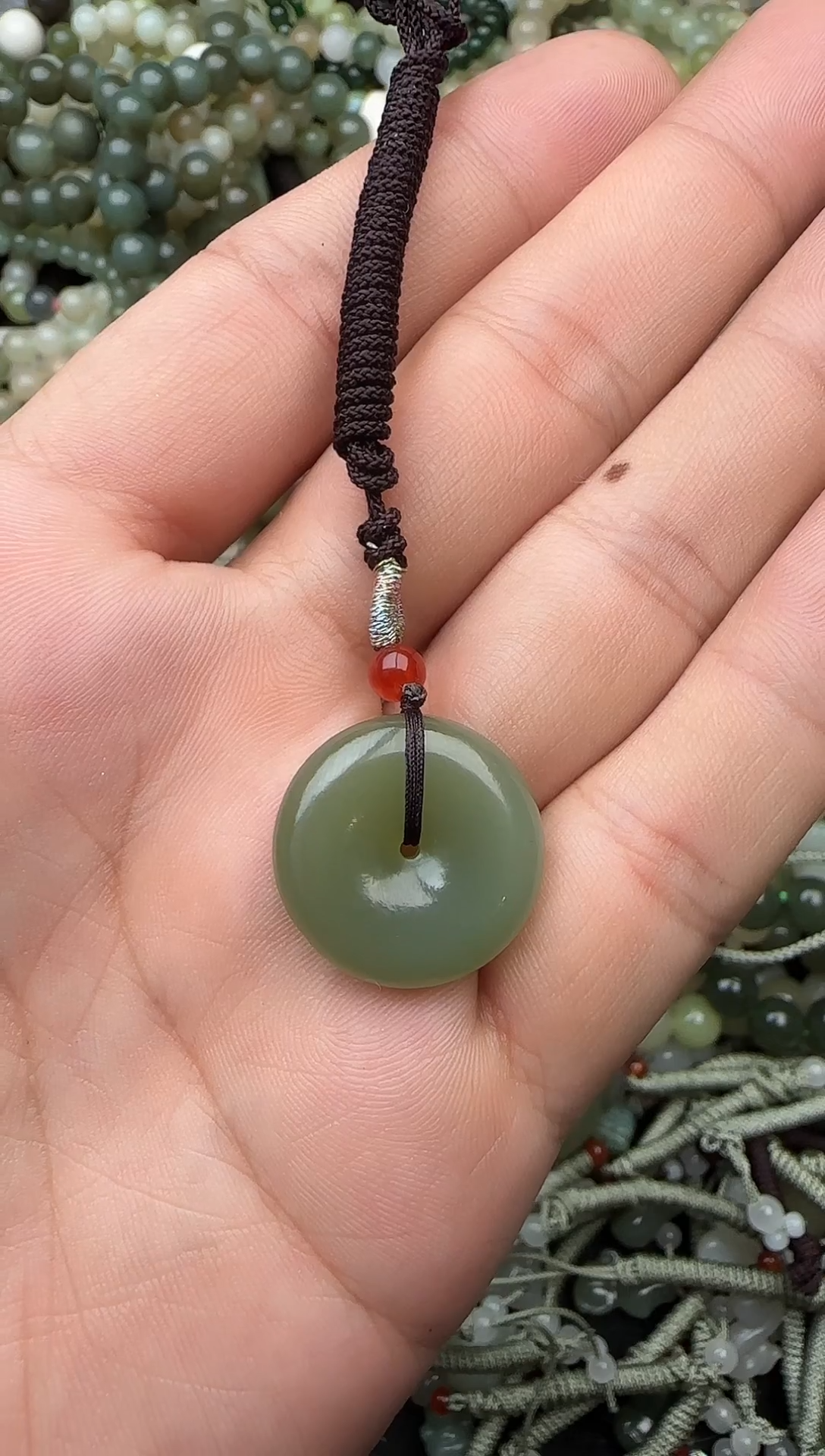 颈饰未镶嵌和田玉拍一发一