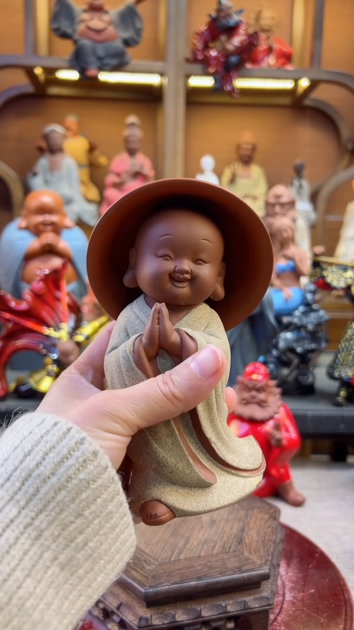 【闪购商品】紫砂茶宠器闵茶宠摆件