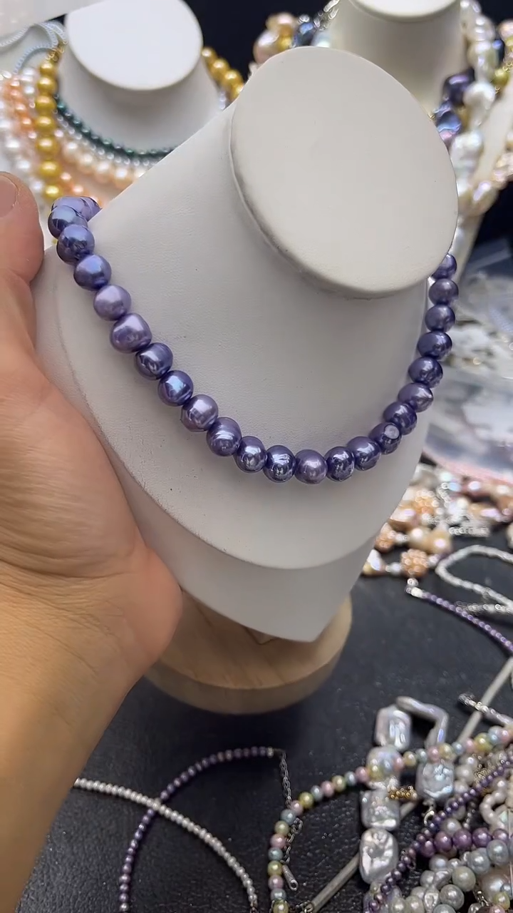 颈饰未镶嵌淡水珍珠多人