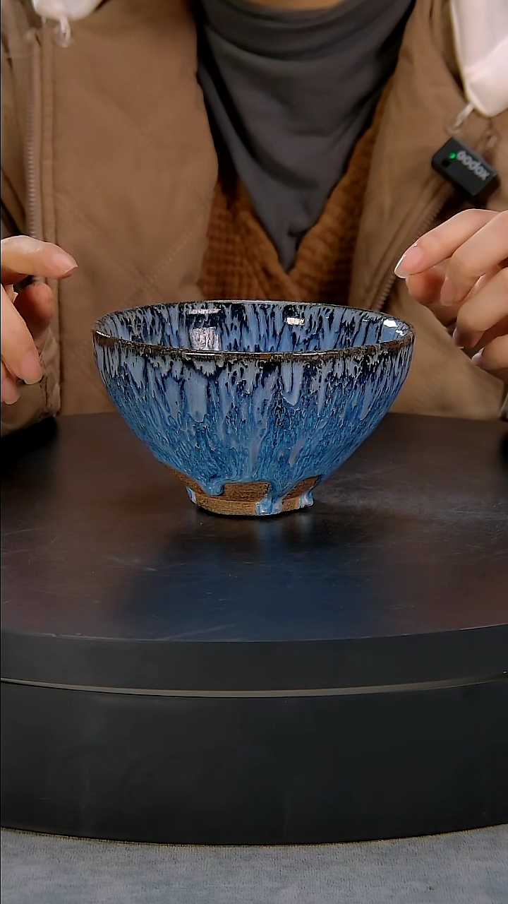 【闪购商品】窑变斗笠杯精品陶瓷