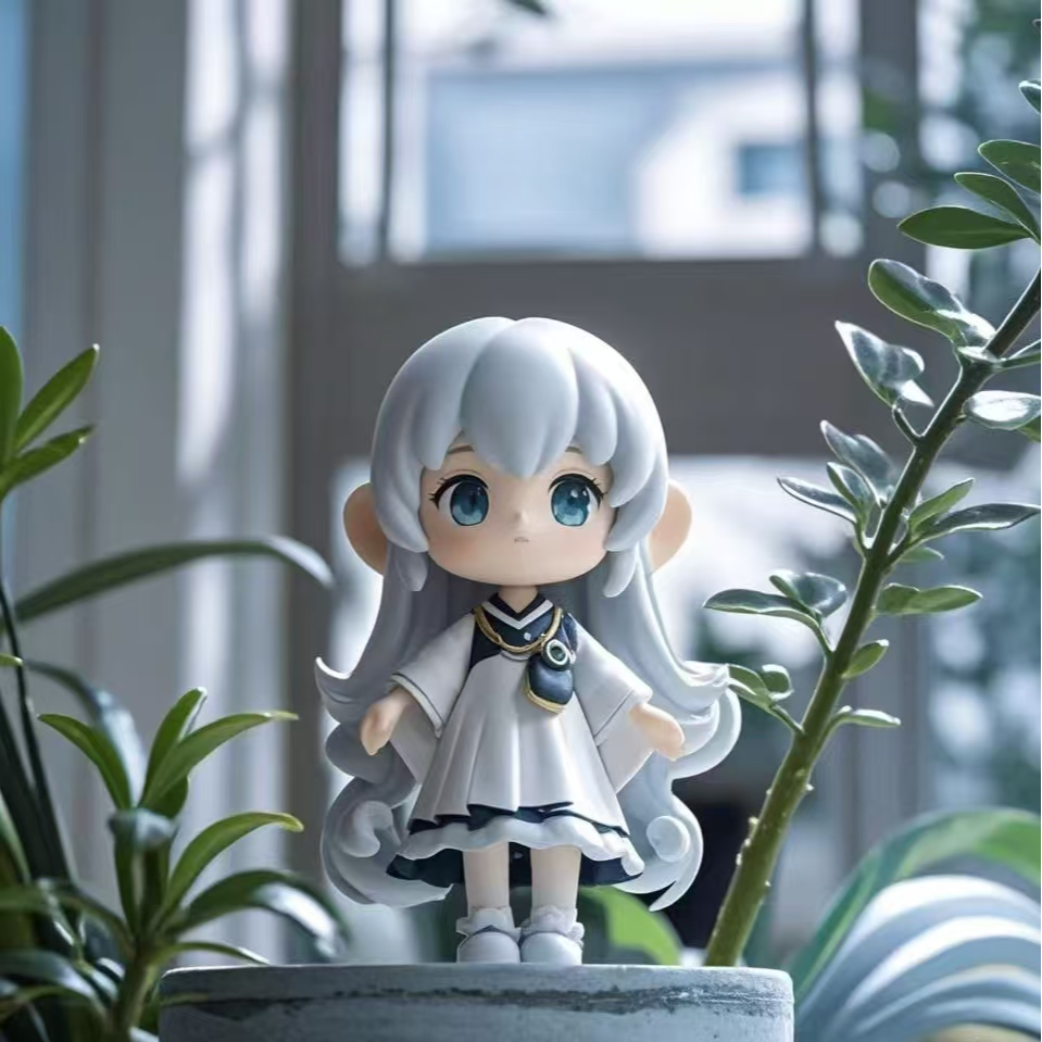 C潮玩手办潮玩摆件手工礼物diy默认微瑕