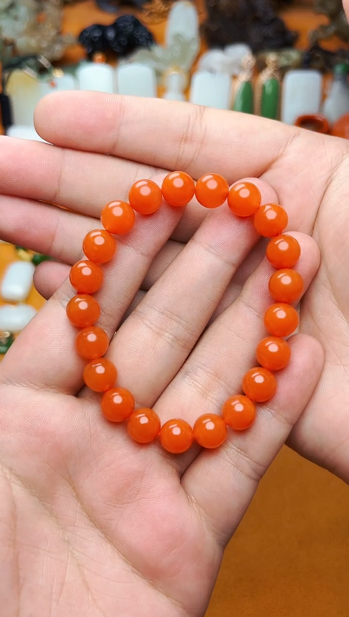 【闪购商品】南红玛瑙手串未镶嵌手串