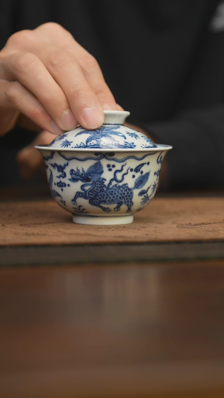 【闪购商品】杯柴窑青花破价福利