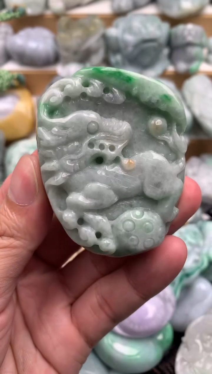 吊坠(不含链)未镶嵌翡翠1