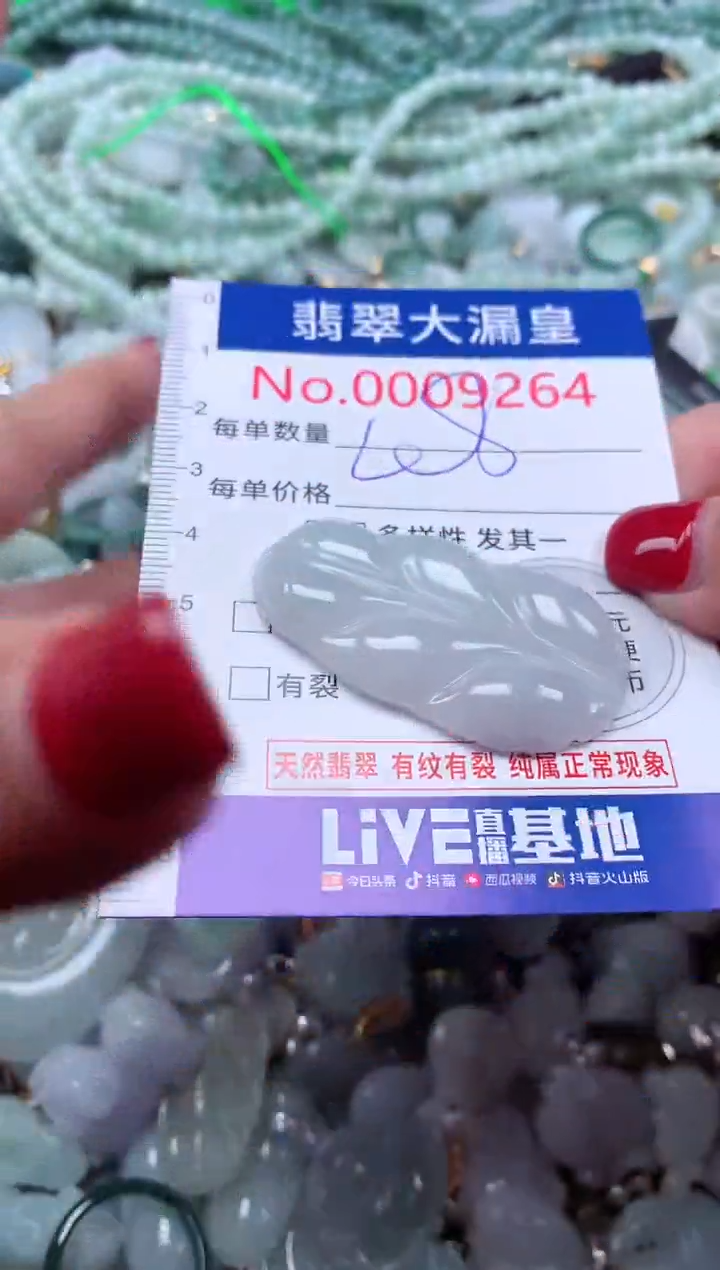 颈饰未镶嵌翡翠9264
