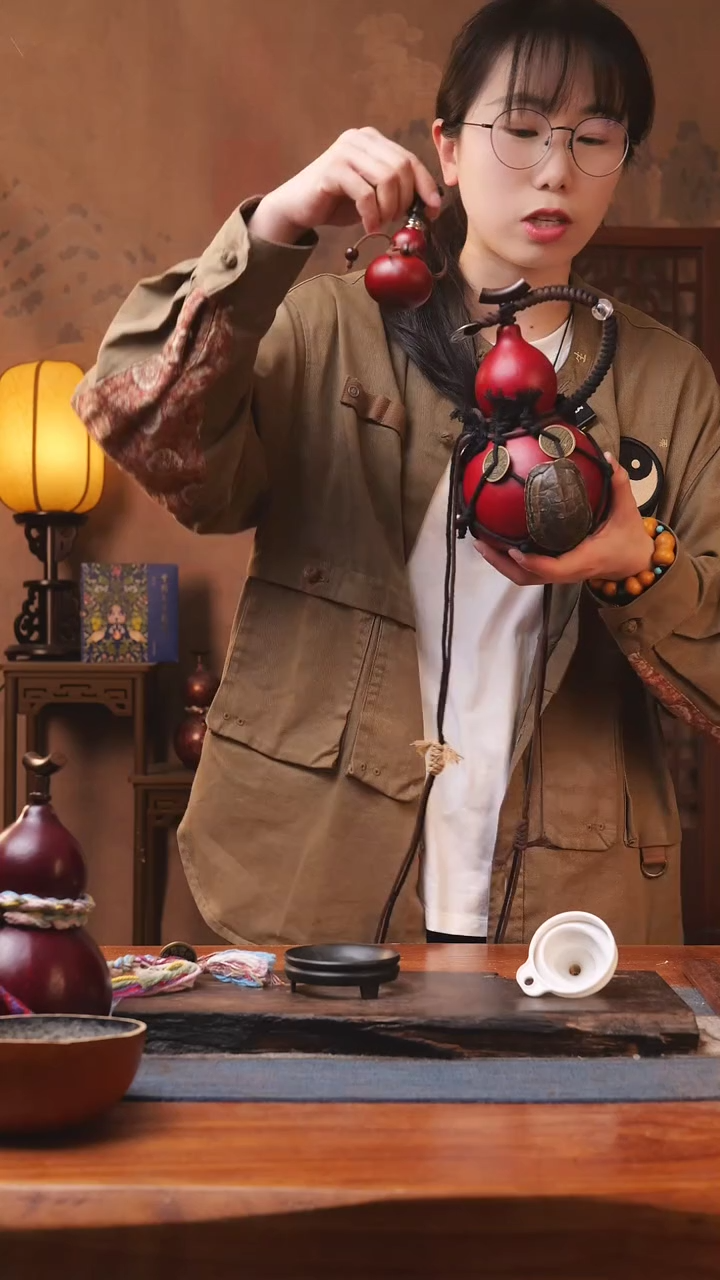 【闪购商品】115S号精品大漆葫芦防腐防渗装水茶酒