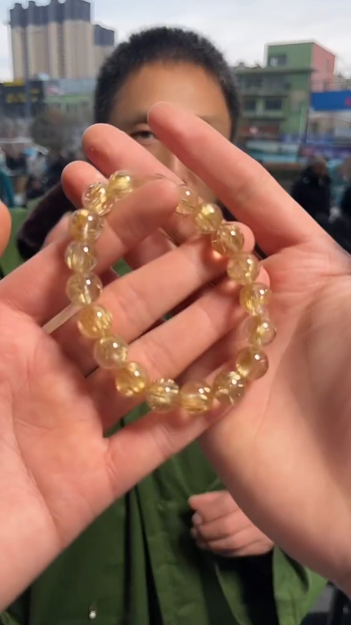 【闪购商品】发晶手链未镶嵌天然手串多样性发一10mm