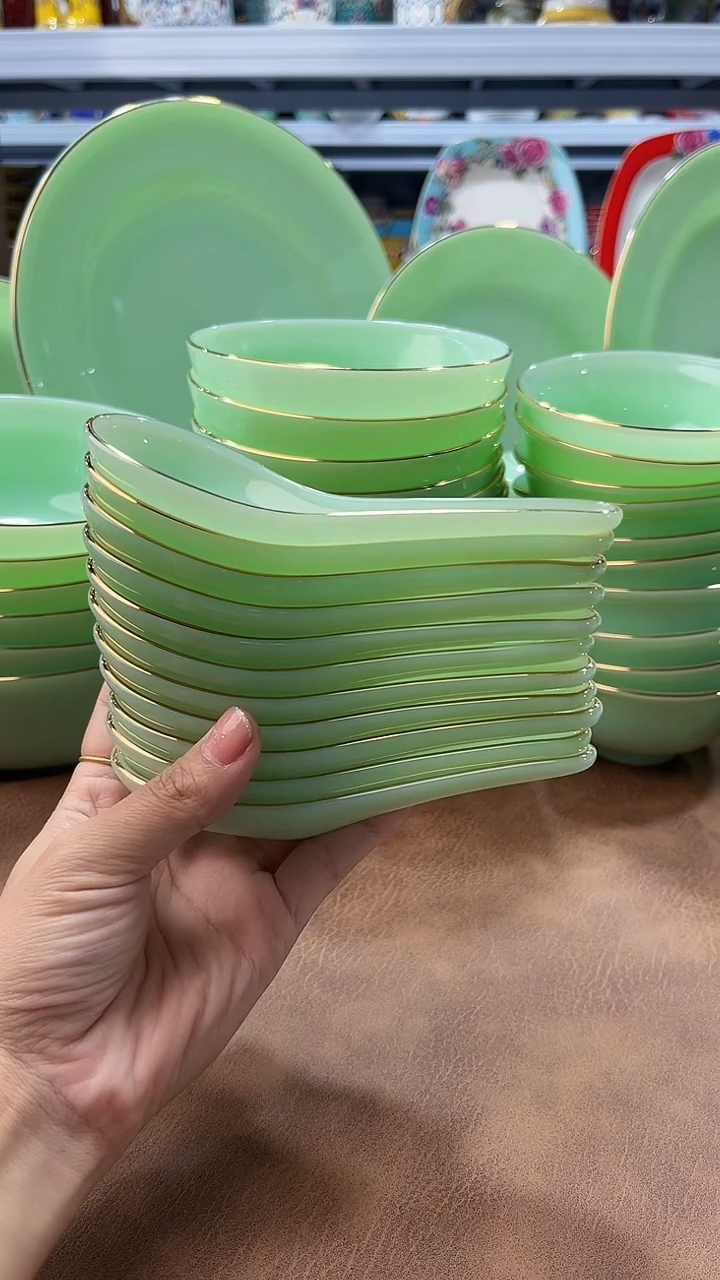 玉瓷小勺子10个景德镇陶瓷  