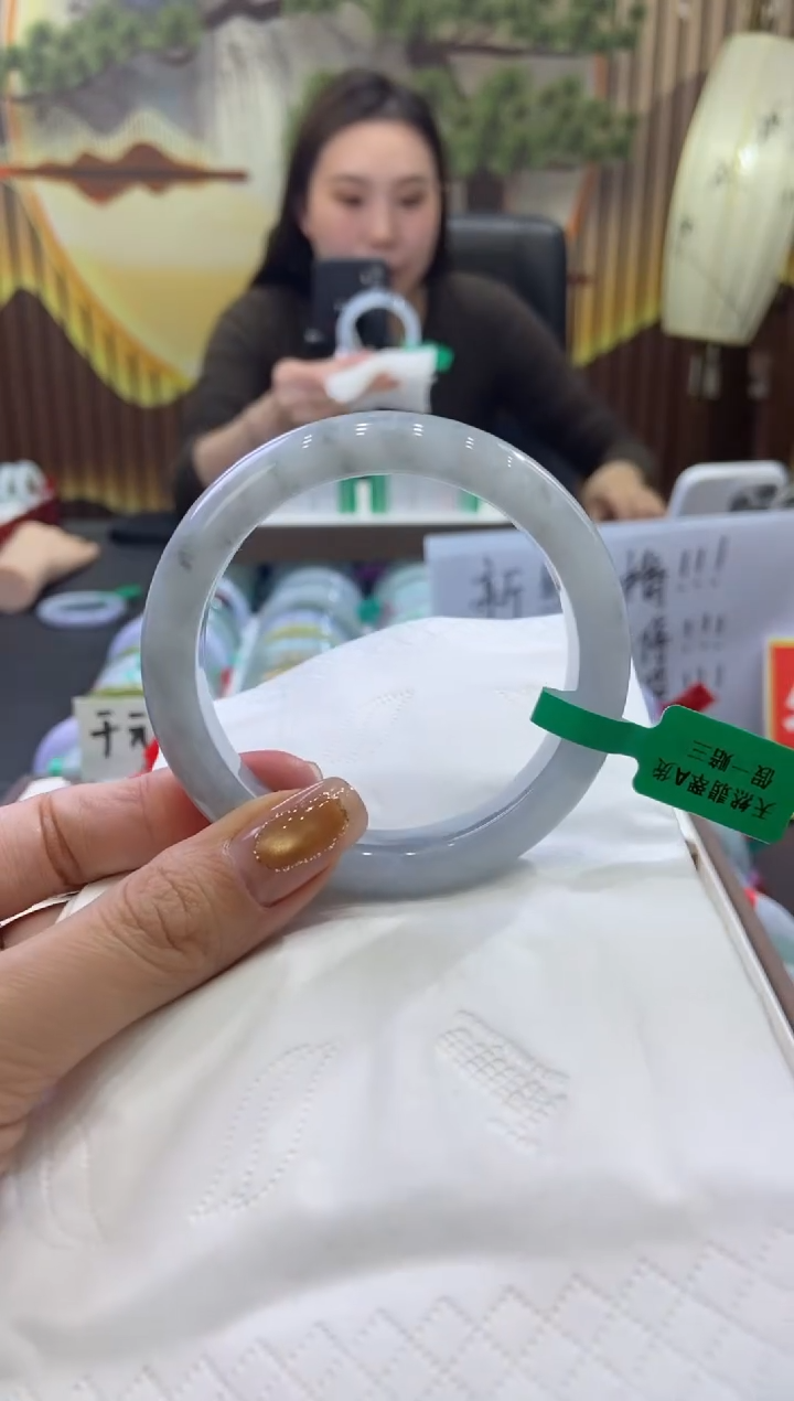 未镶嵌手镯翡翠0004778