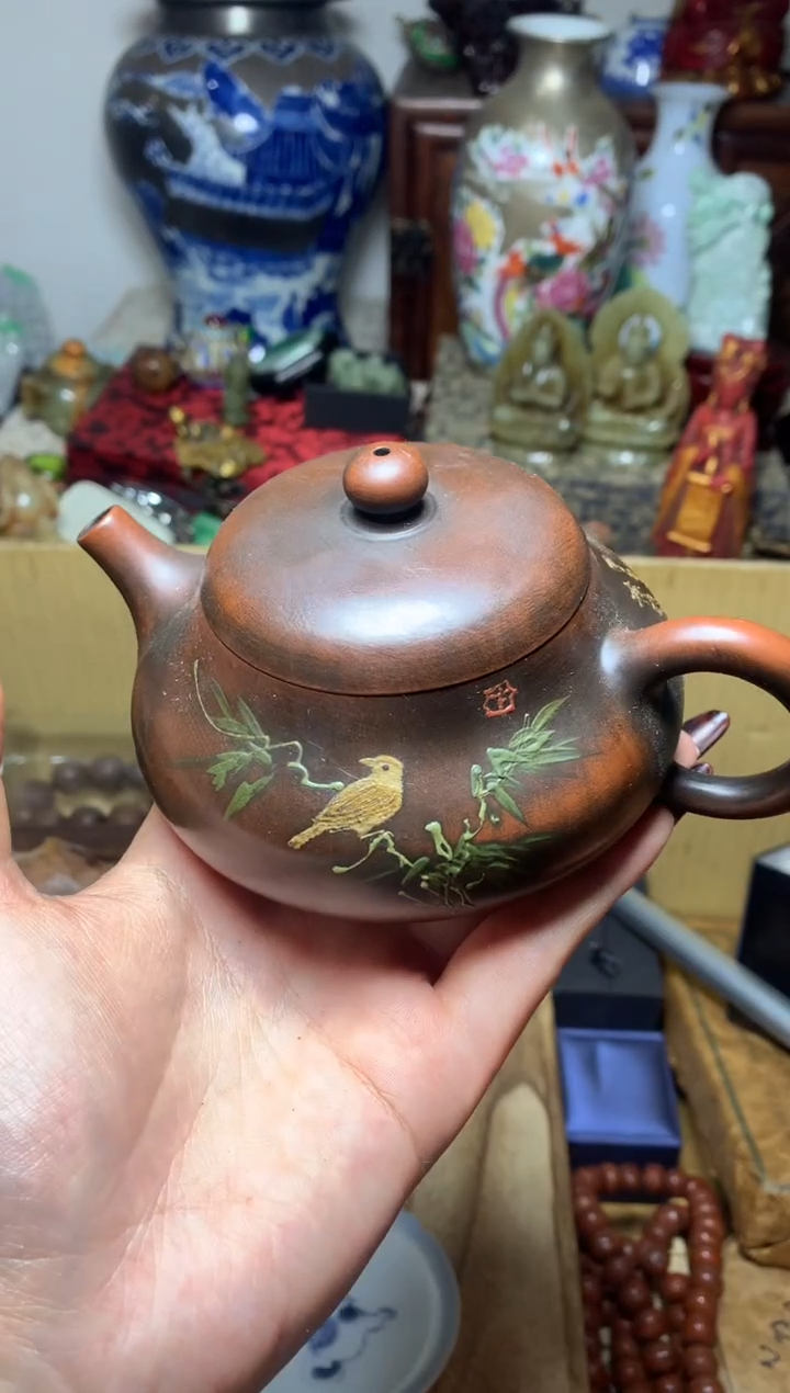紫砂盖碗瓷器默认微瑕瓷器