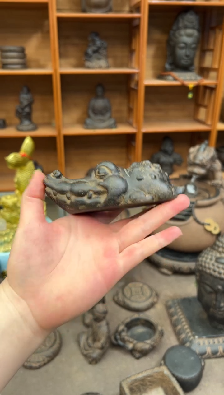 陶土【火山泥】贪睡小鳄鱼