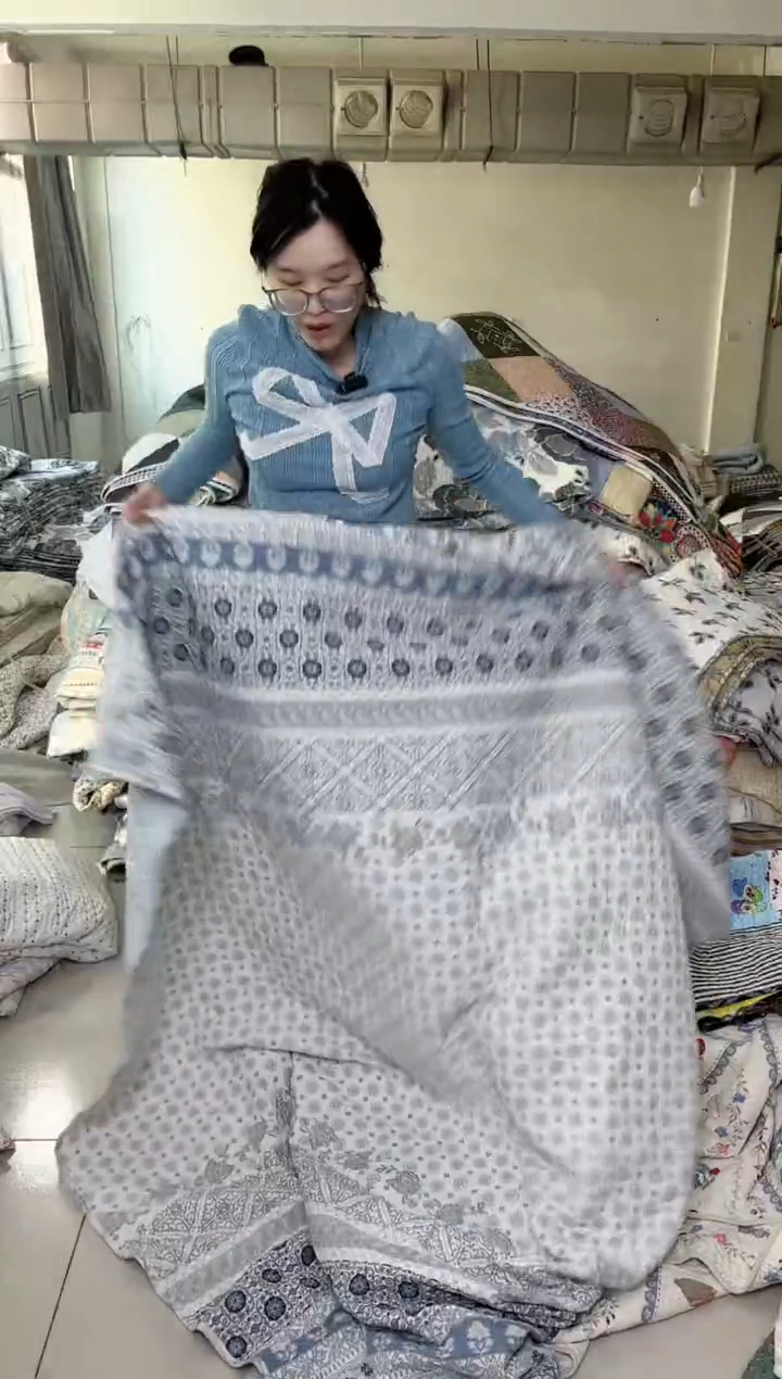 棉200*230青花瓷风格