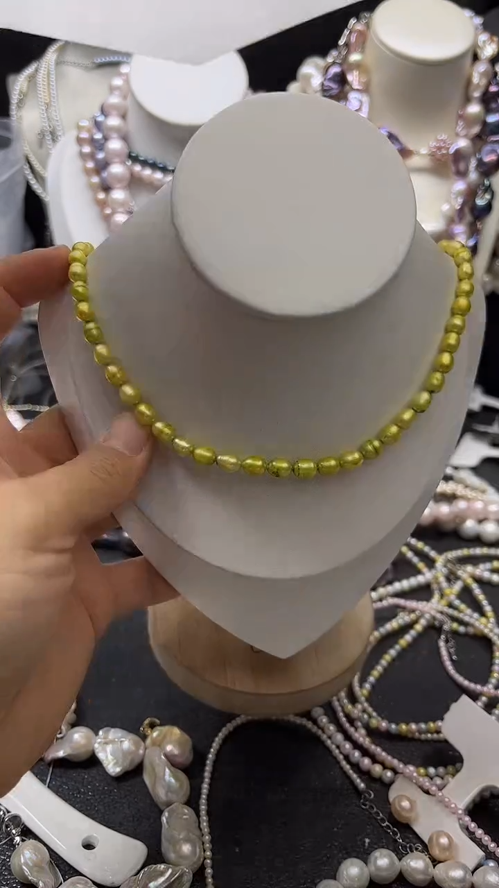 颈饰未镶嵌淡水珍珠多人