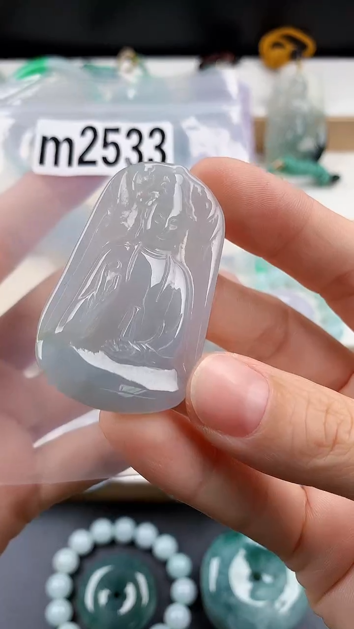 颈饰未镶嵌翡翠天然翡翠吊坠挂件