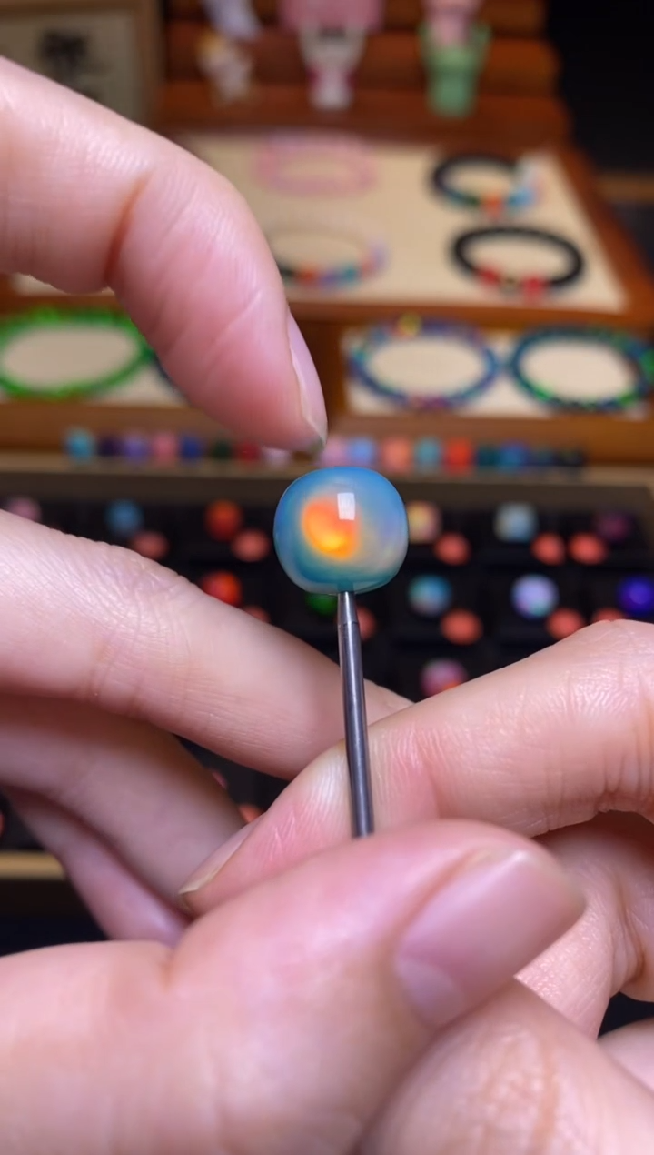 【闪购商品】树脂制品11*12mm人工欧泊老型5