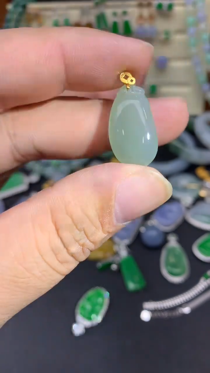 【闪购商品】翡翠颈饰未镶嵌57-天然翡翠
