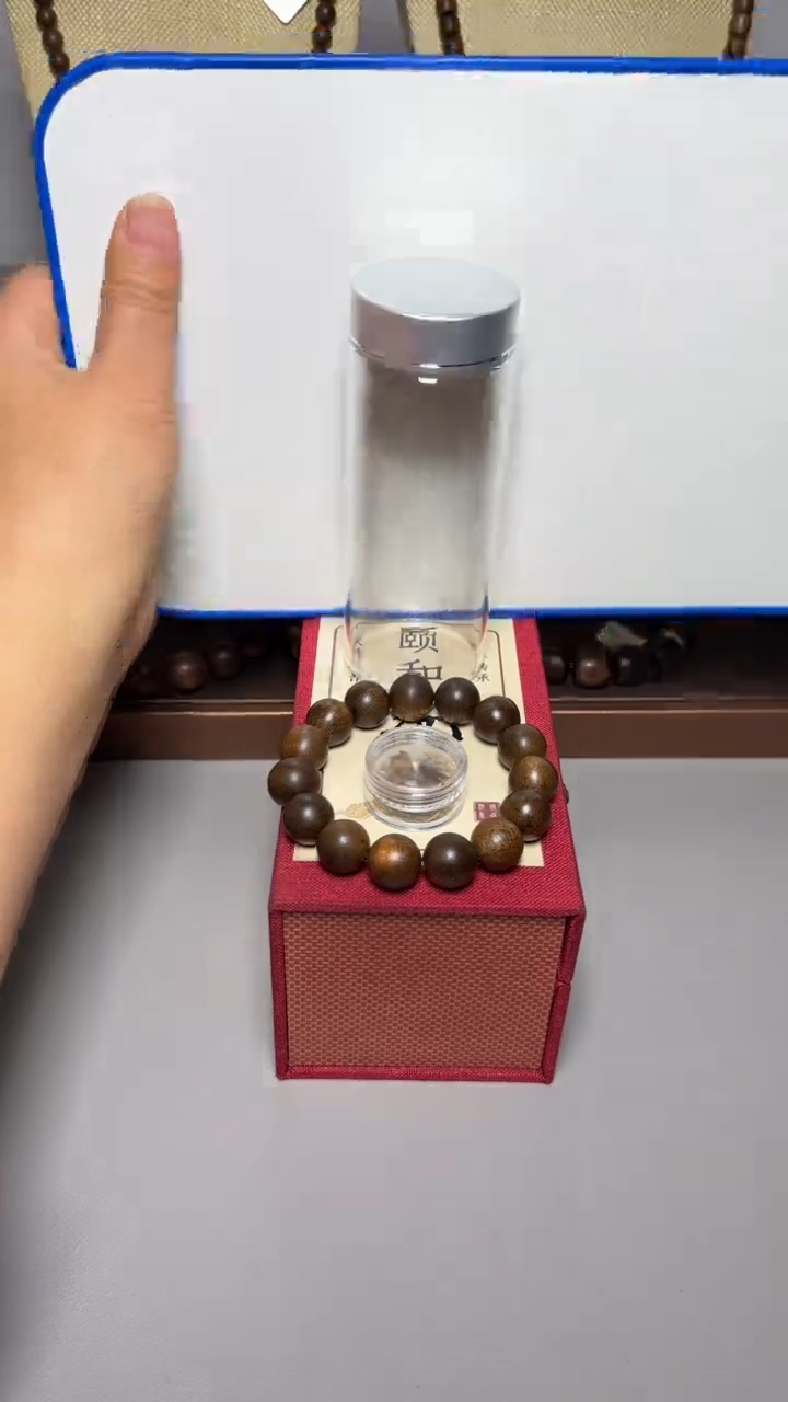 【闪购商品】沉香手串芽庄白棋1.2圆珠单圈