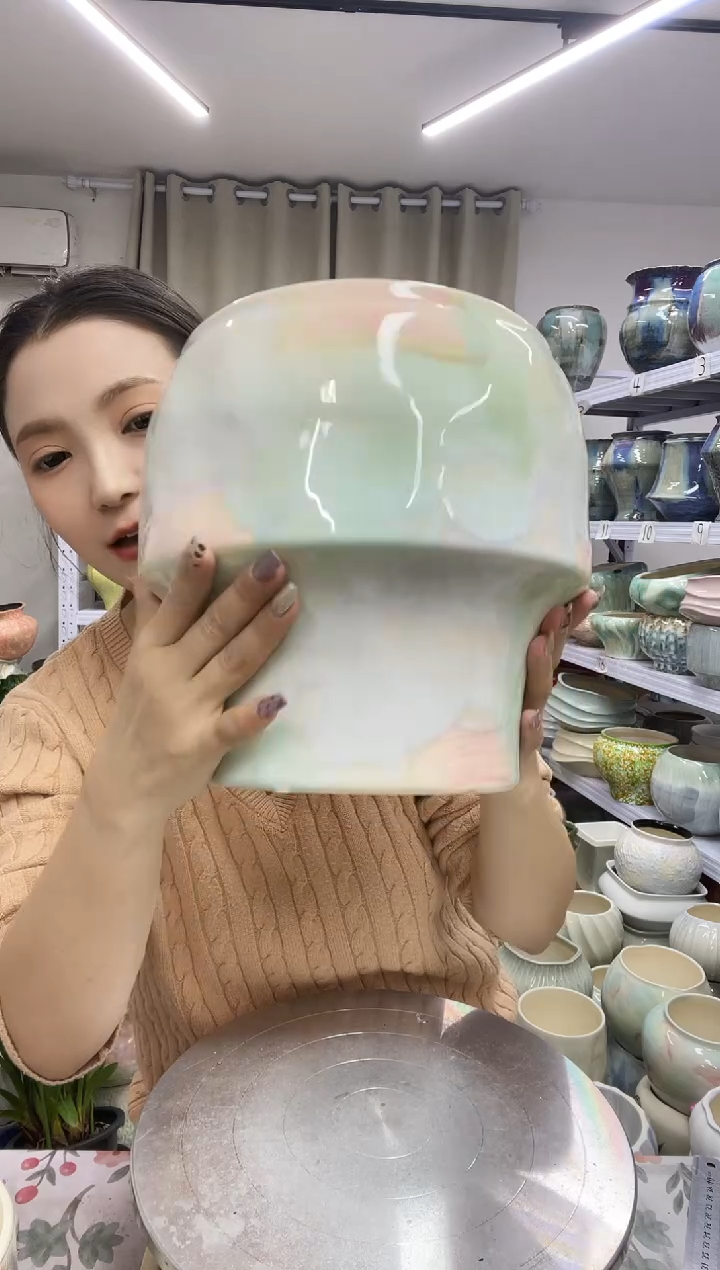 【12.7号】  花盆  高 ： 21   口：18