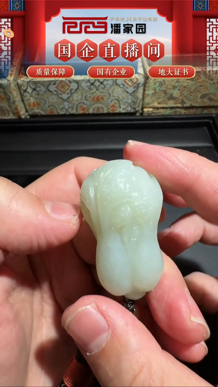 未镶嵌和田玉挂件337-SYN-1206--和田玉百财挂件-51*25.5*21mm