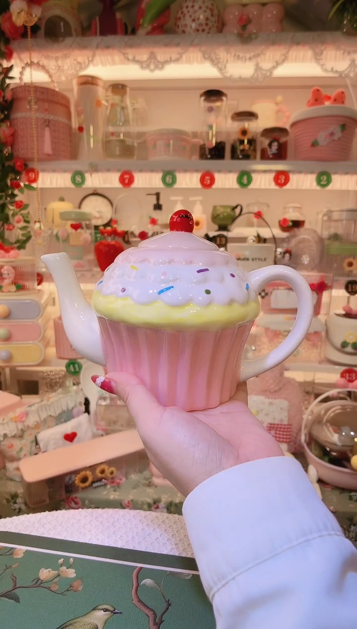 蛋糕茶壶——手工制作品质好！