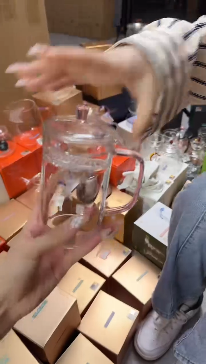 @@禾器晶彩简尚杯浅粉色