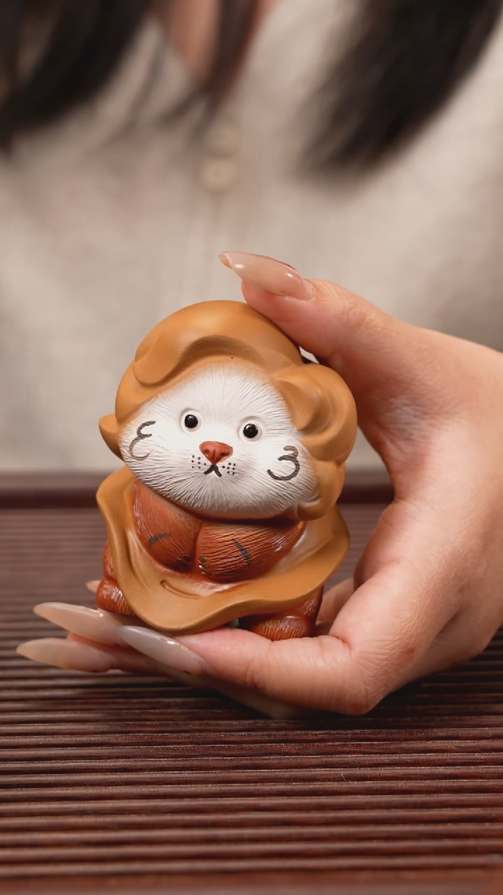 【闪购商品】紫砂茶宠梦露萌虎