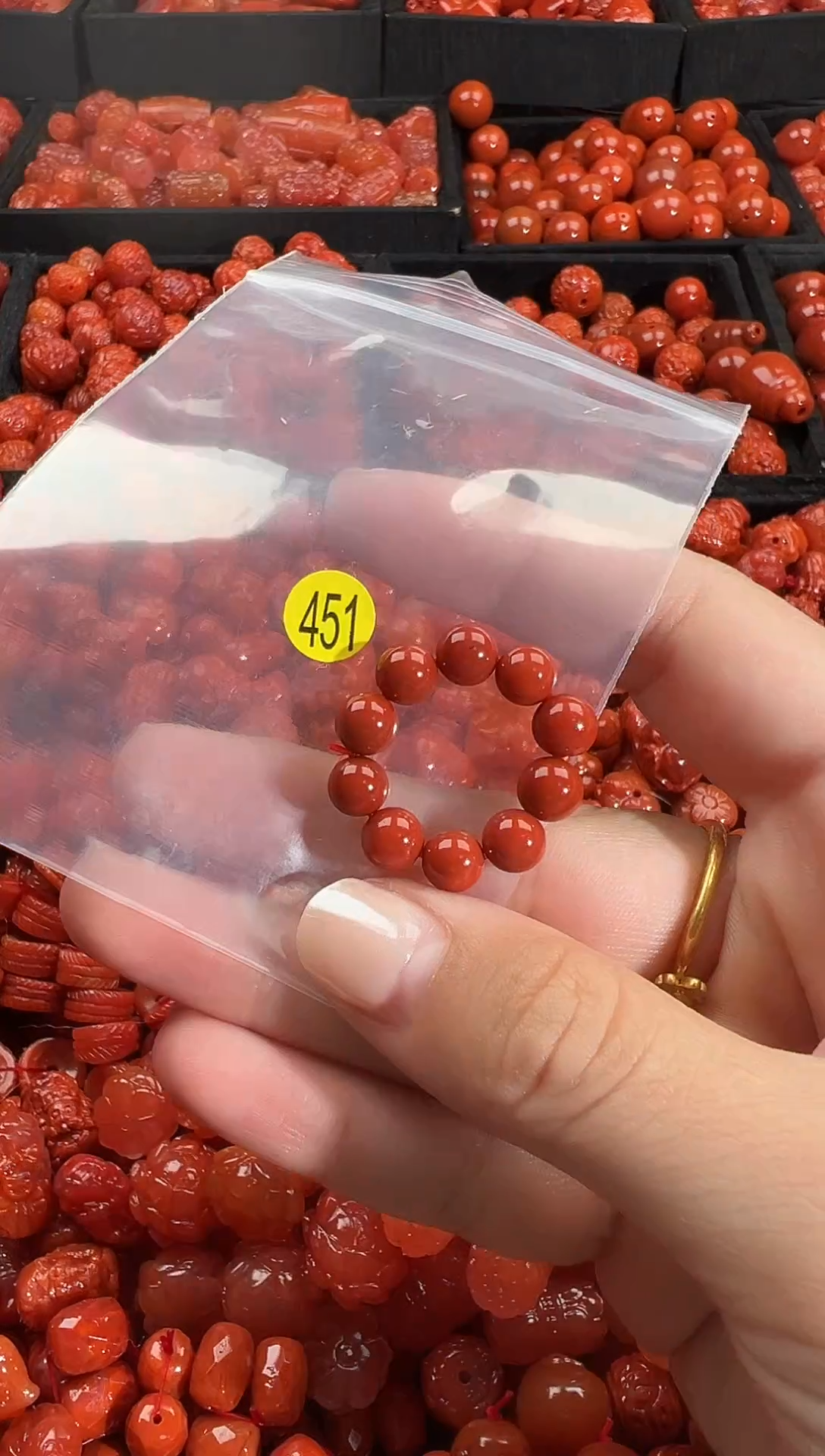 颈饰未镶嵌南红玛瑙1