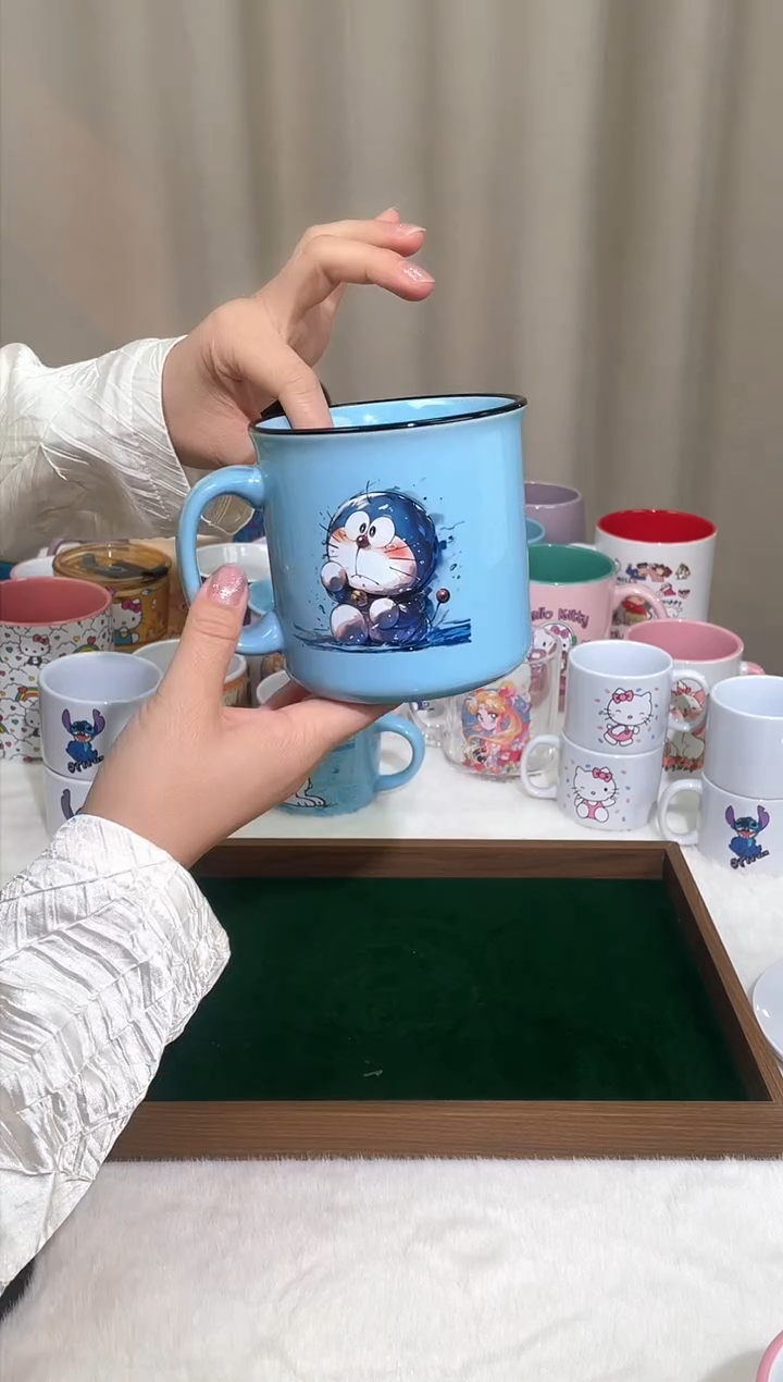 【闪购商品】陶瓷无盖款陶瓷马克杯