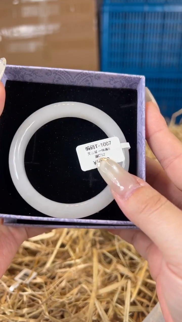 未镶嵌手镯石英质玉T1007