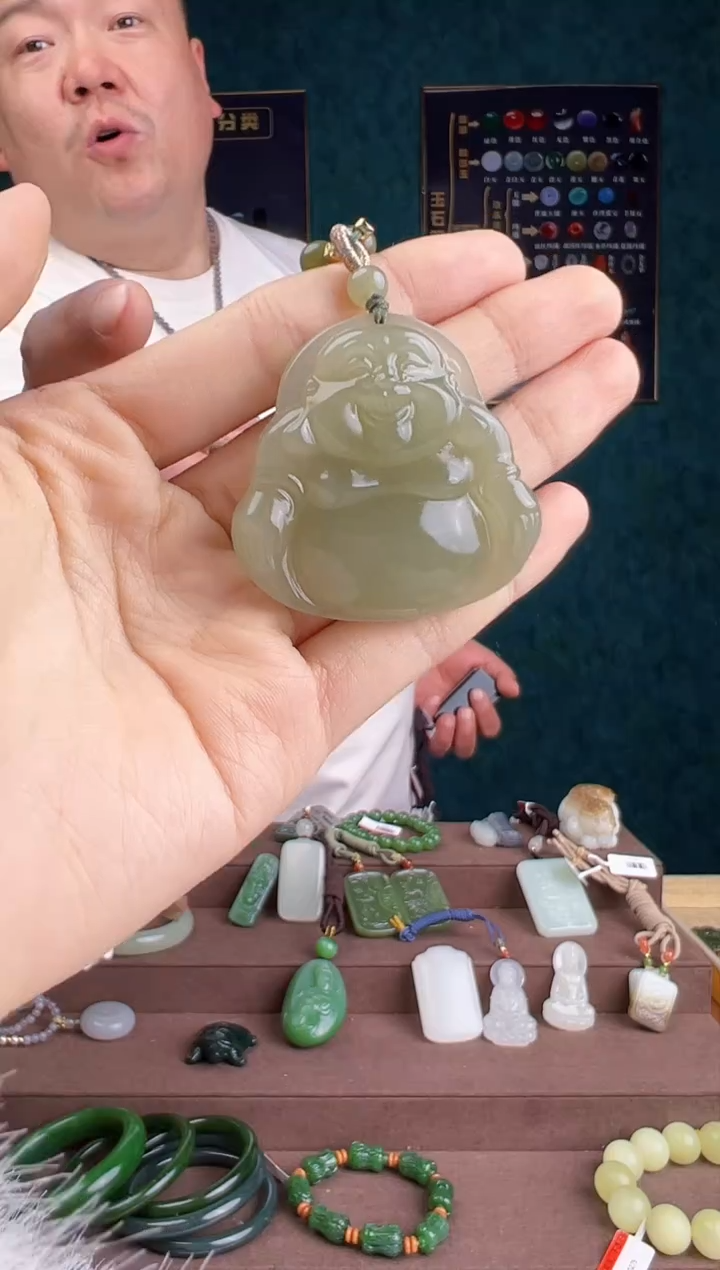 【闪购商品】和田玉颈饰未镶嵌ZZ 拍一发一 多样性发货