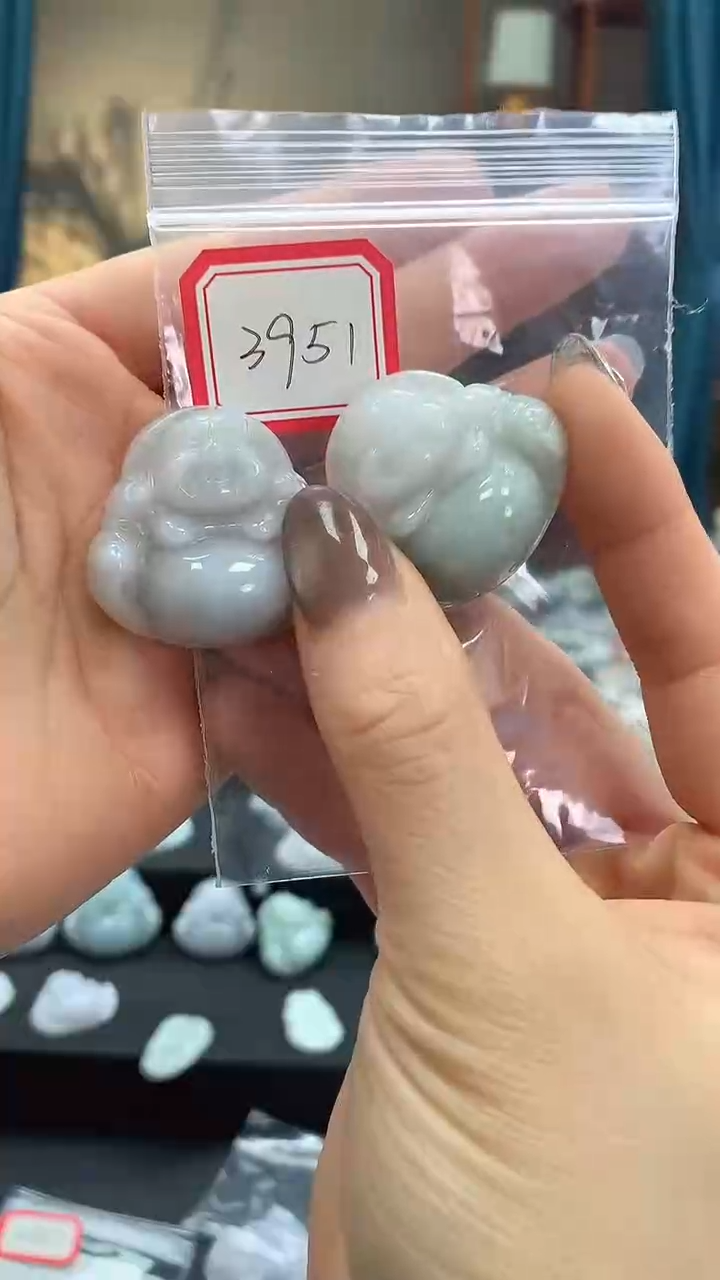 颈饰未镶嵌翡翠佛公3951 多样性发一件