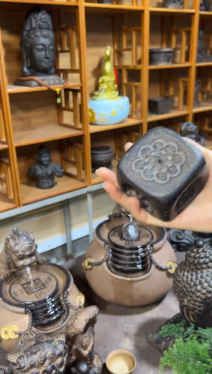 陶土【火山泥】四面佛香插