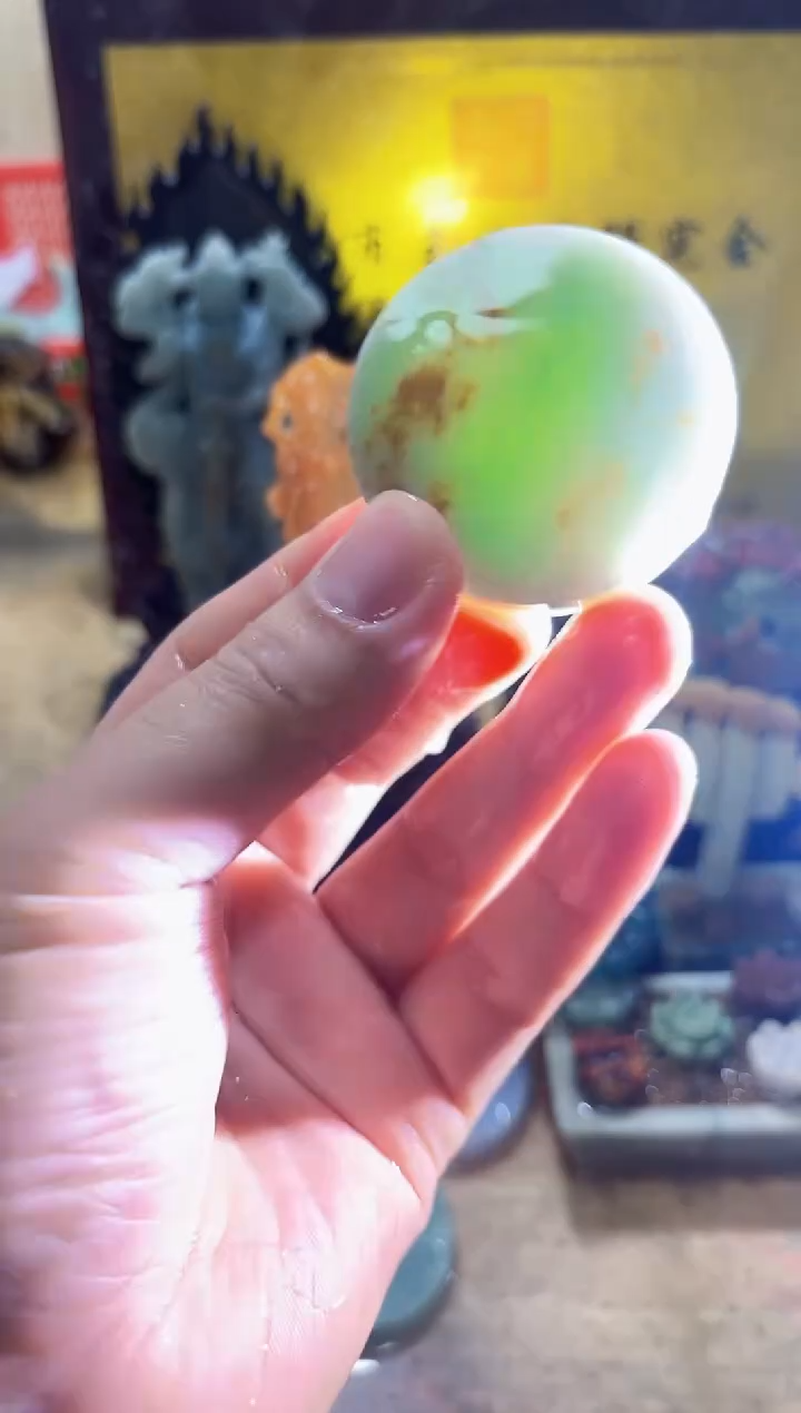 未镶嵌挂件翡翠A货常星8132