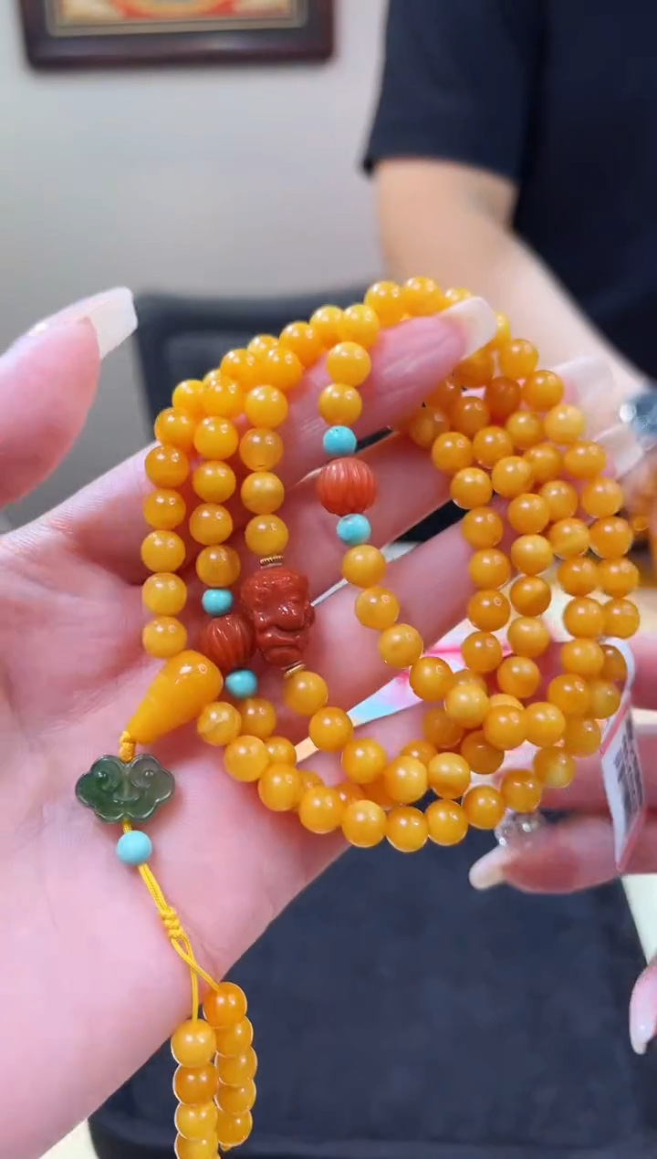 手链蜜蜡未镶嵌@@ZY20331090