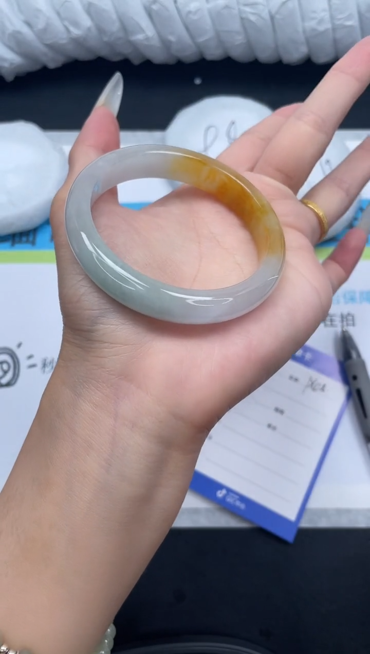 无非金属所见即所得高冰手镯48-55.8