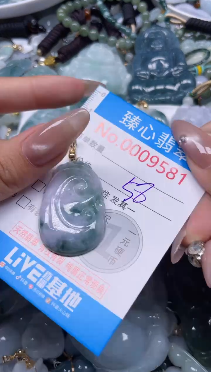 颈饰未镶嵌翡翠9581