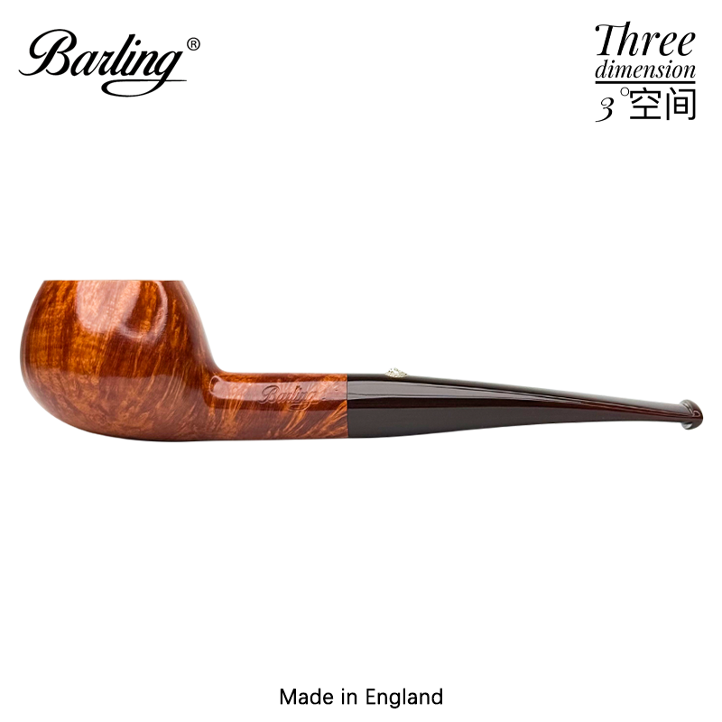 Barling英国巴林Marylebone 1818型光面直式石楠木烟斗