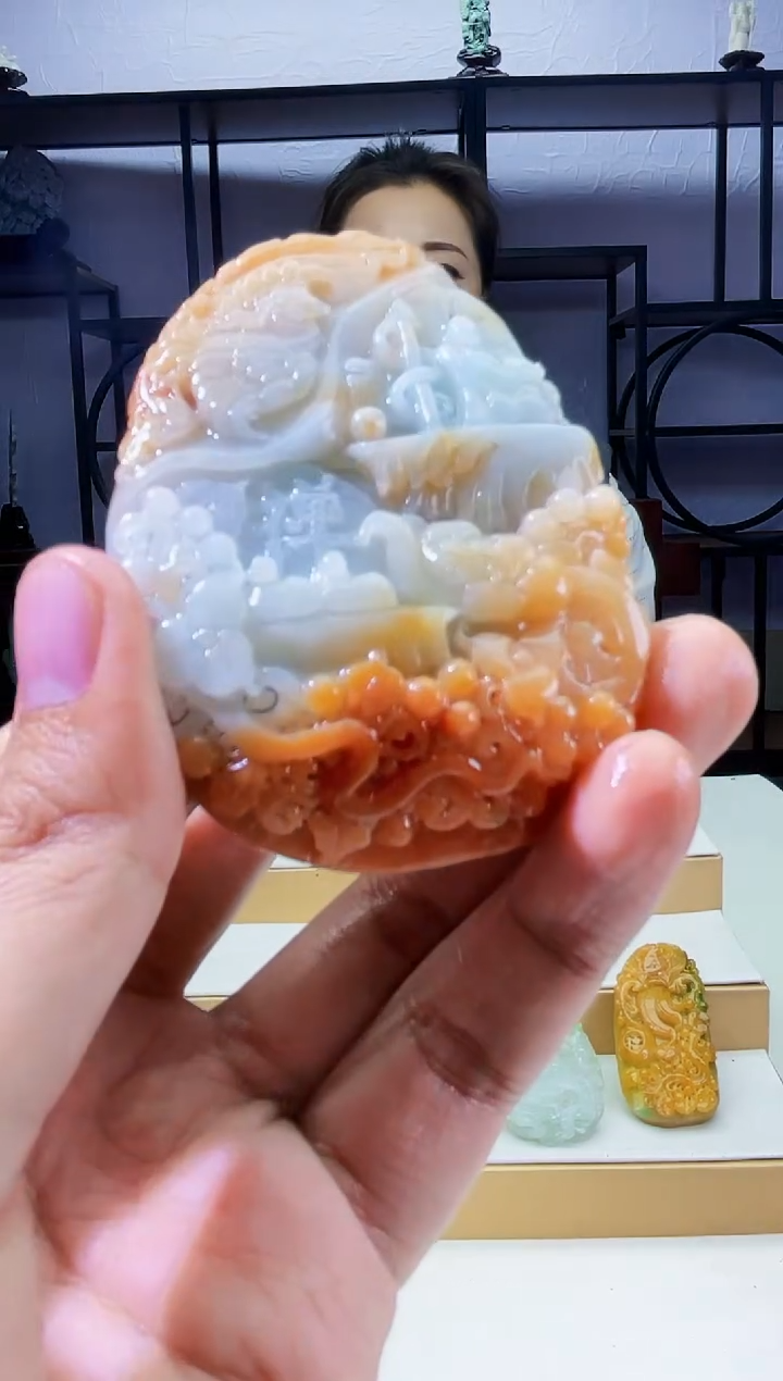 【闪购商品】定制翡翠未镶嵌毛货01150020