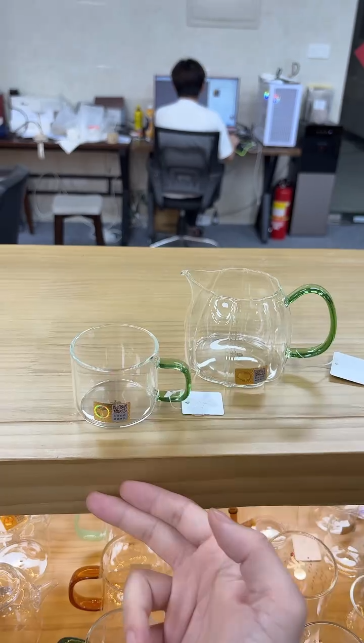 禾器倾妍茶海湖绿色+禾器清禾杯一个装