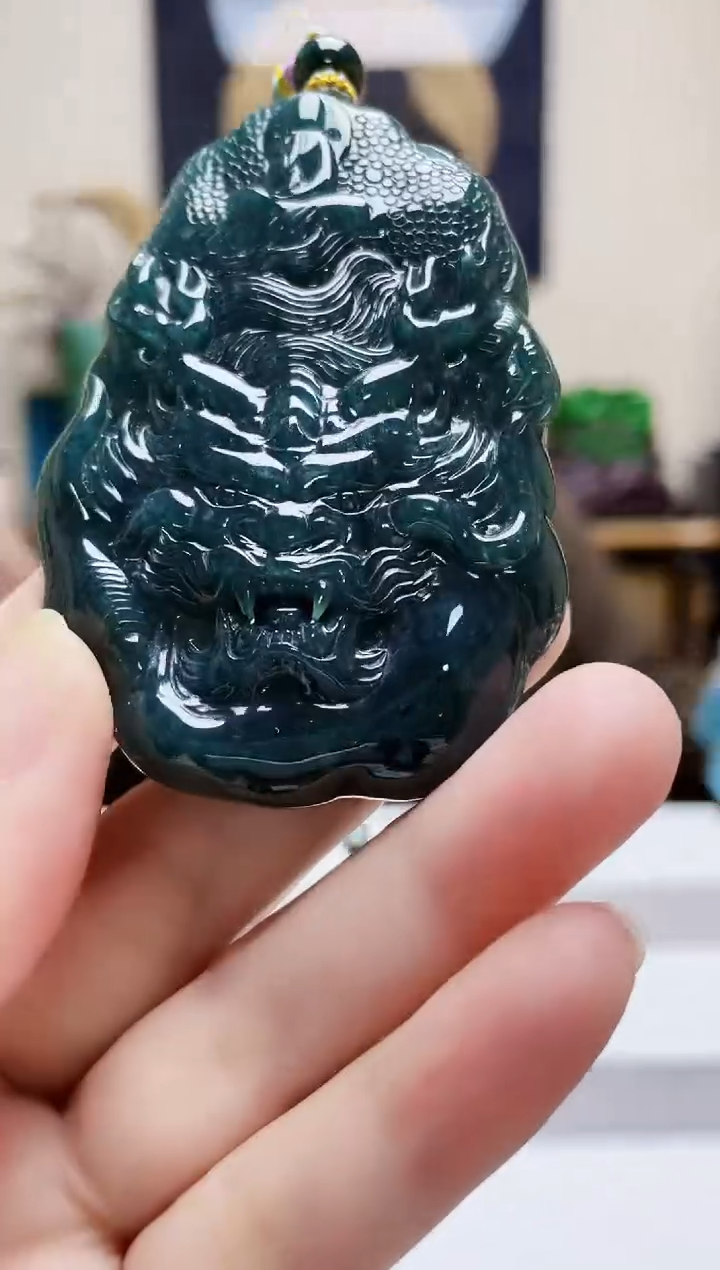 未镶嵌定制翡翠吊坠244