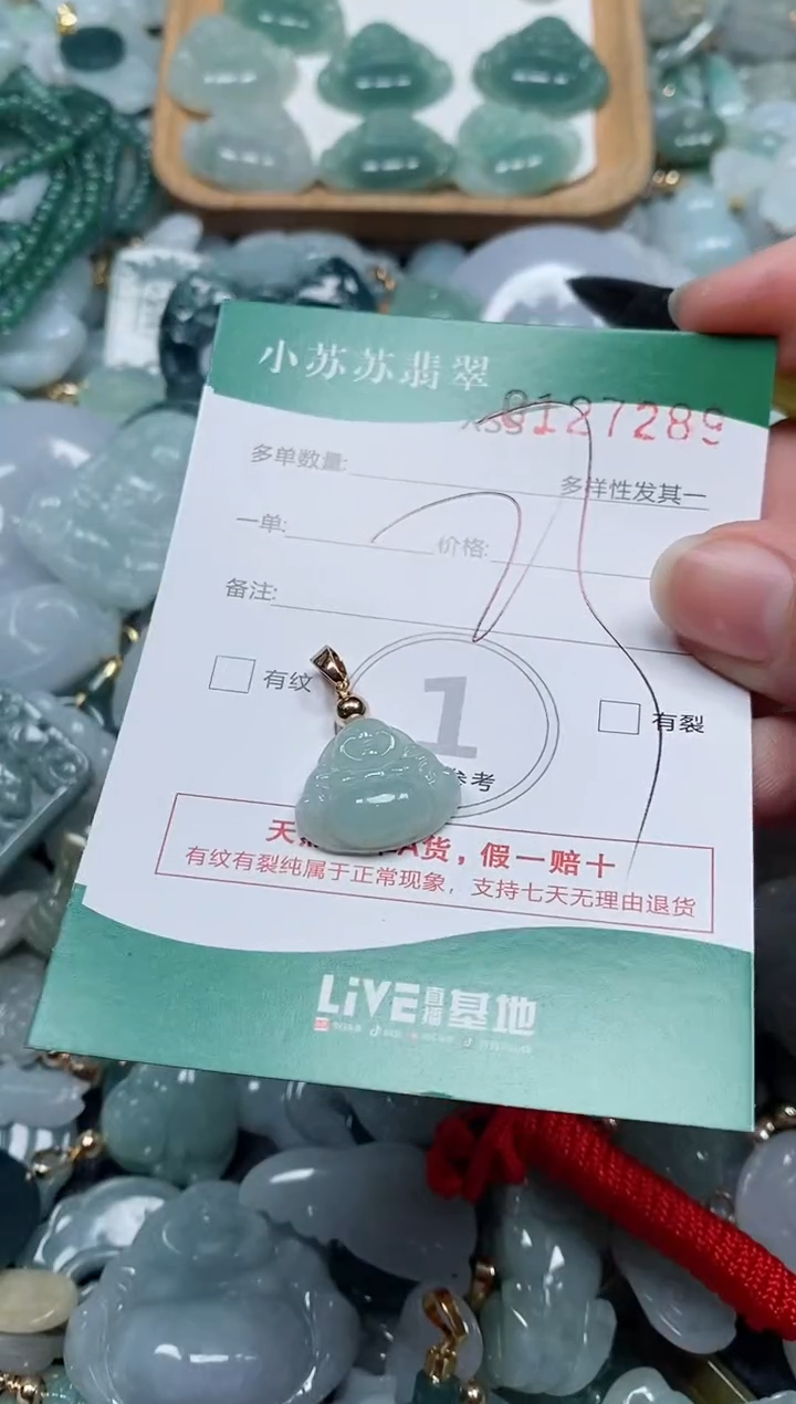 【闪购商品】翡翠颈饰未镶嵌闪购商品0127289