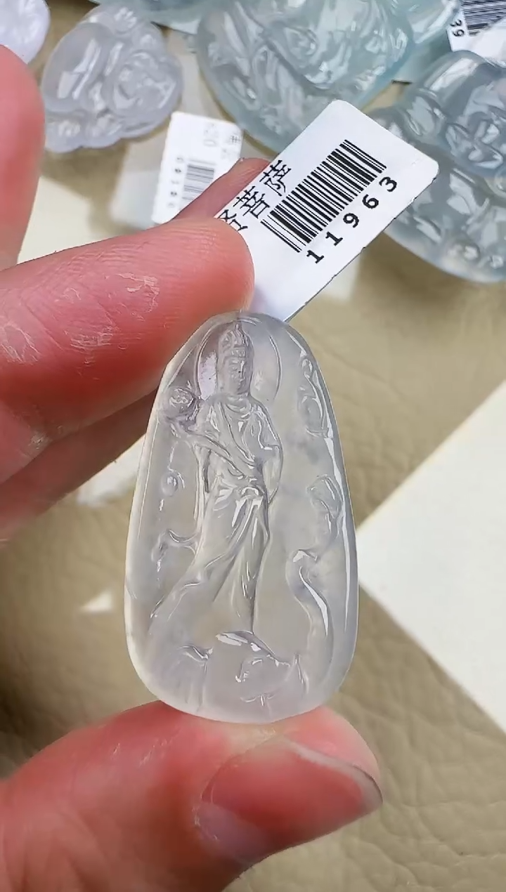 翡翠未镶嵌颈饰缅甸翡翠a货