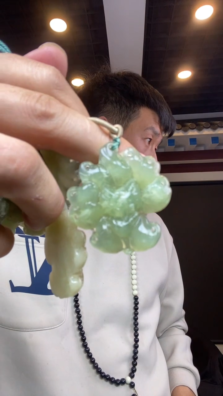 【闪购商品】岫玉颈饰未镶嵌180九尾狐