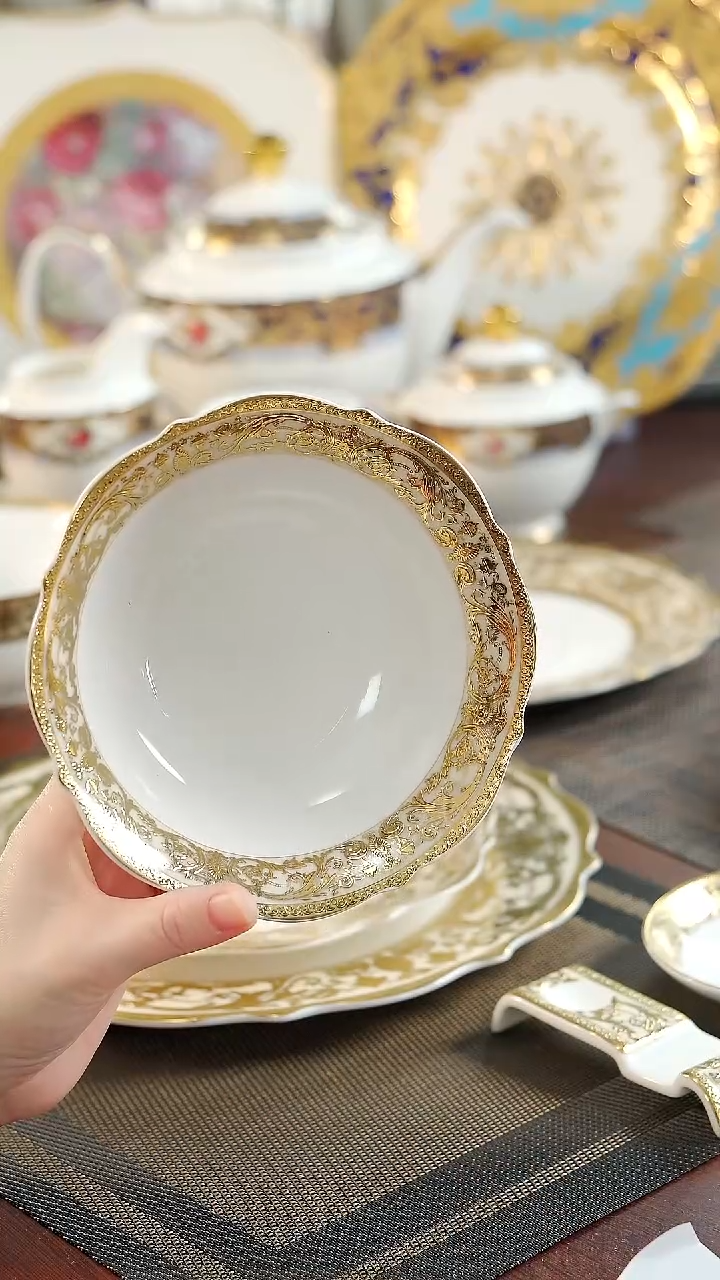 【闪购商品】瓷片6英寸水果碗  福利价