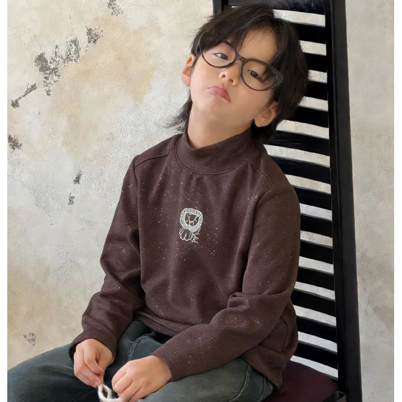 K701儿童秋冬满天星打底衫