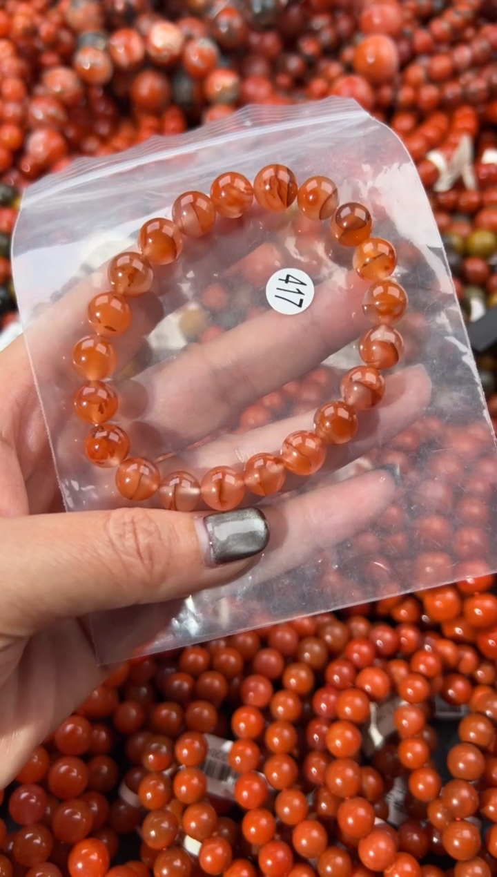 未镶嵌手串南红玛瑙8+
